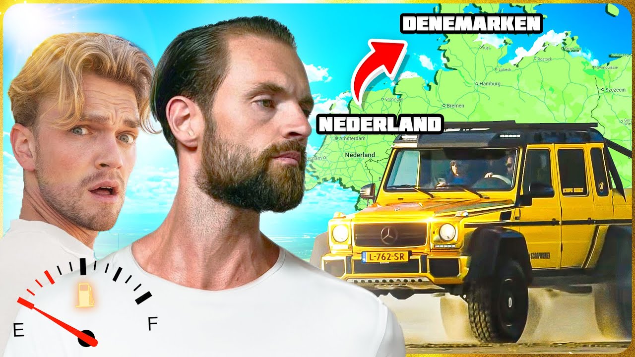 Rijden Tot Benzine Op Is Met G6X6 63AMG En Overnachten