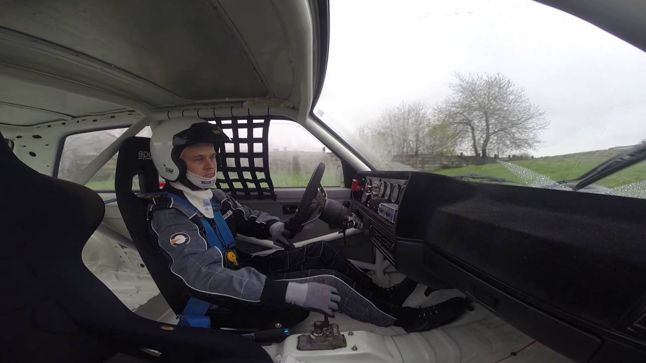 Przemek Kurek onboard Vysoke Myto Golf II GTI 16V 09.04.2016