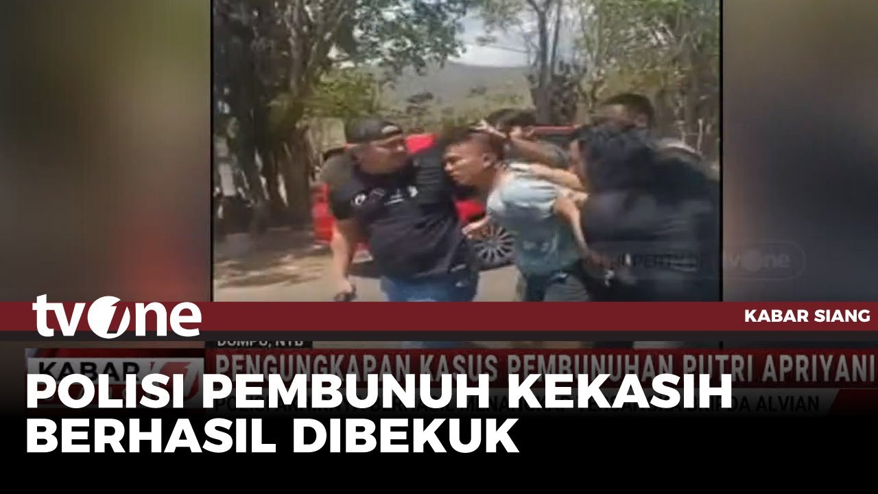 Detik-detik Penangkapan Bripda Alvian Tersangka Pembunuhan Putri Apriyani | Kabar Siang tvOne