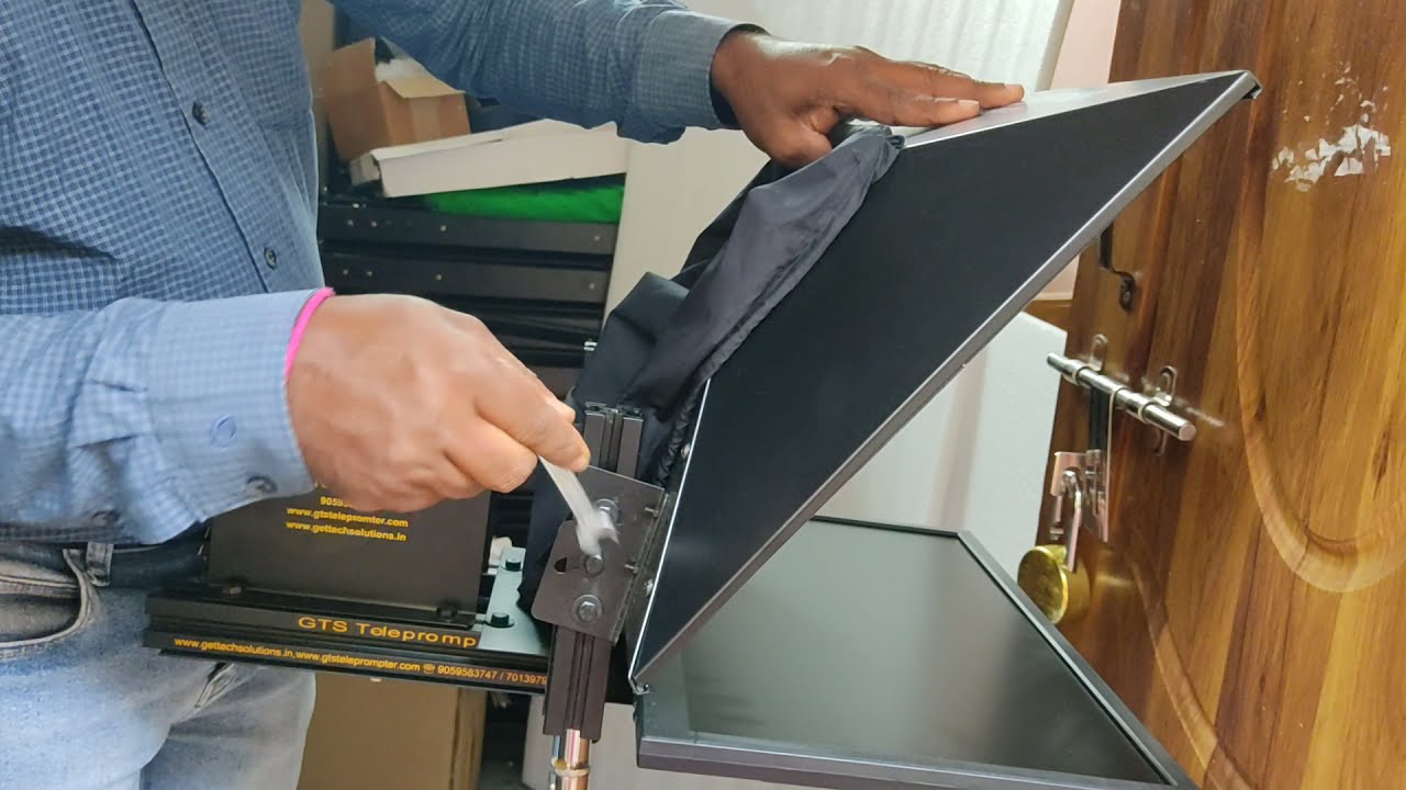 Gts Teleprompter Installation guide / low budget teleprompter / Hd prompter  / 9059583747