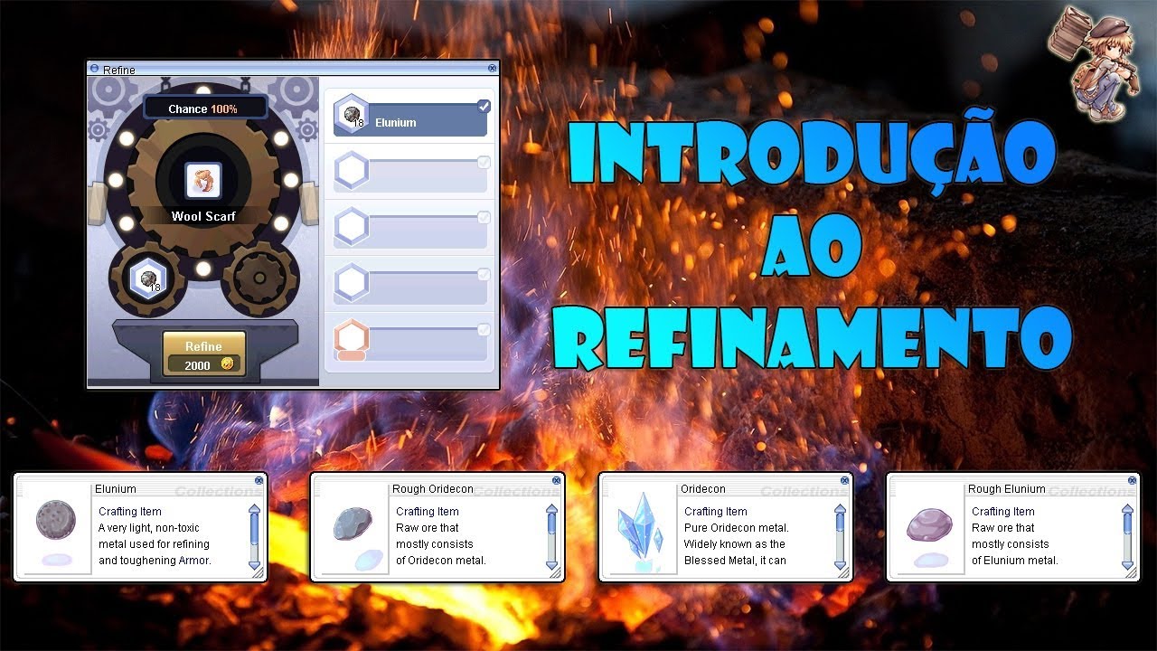 Ragnarok Online Renewal: Refinamento dos Equipamentos !!