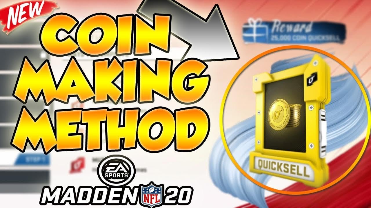 CRAZY COIN MAKING METHOD/TRAINING METHOD MADDEN 20 HUGE PROFIT
