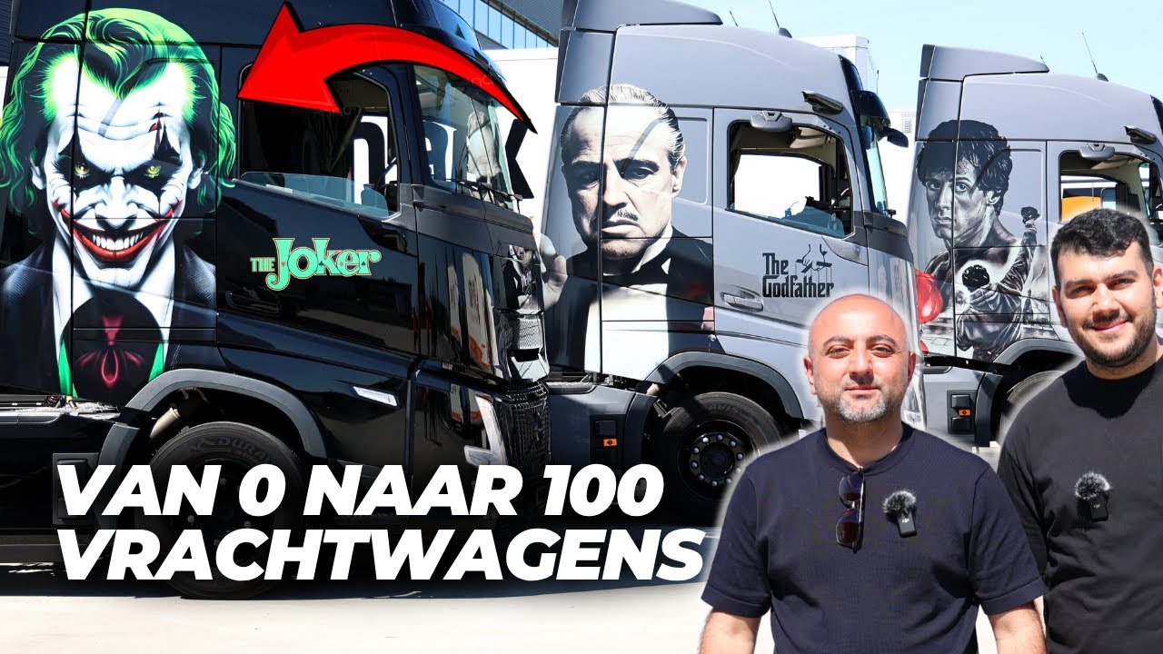 Transportbedrijf gaat van 0 naar 100 vrachtwagens!!