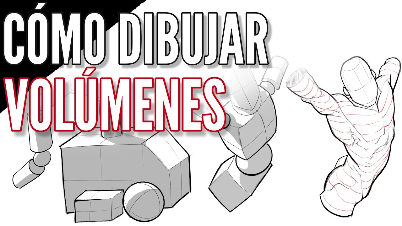 Aprende a dibujar volúmenes / ejercicios de dibujo / tutorial de dibujo / curso de dibujo / #dibujo