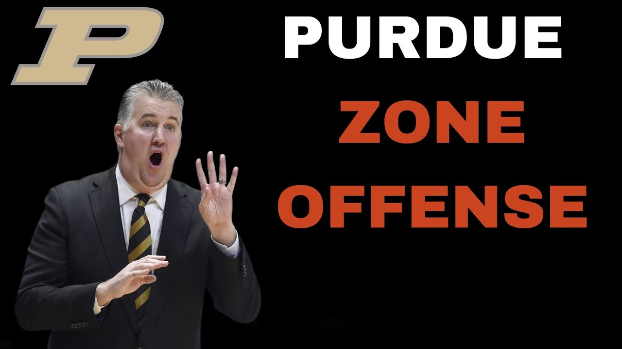 Purdue Zone Offense | Zone Playbook | Set Plays And Zone Motion