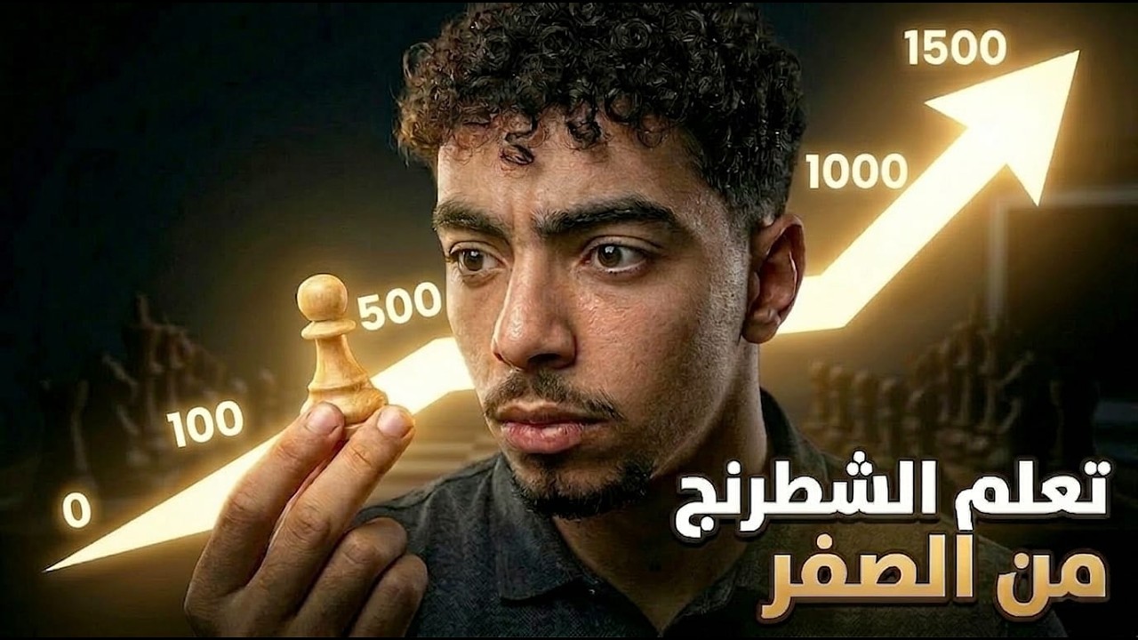 تعلم الشطرنج من البداية | دليل المبتدئين♟️