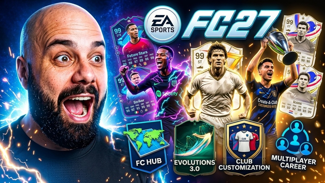 OS PRINCIPAIS RUMORES DO EA FC27!!!