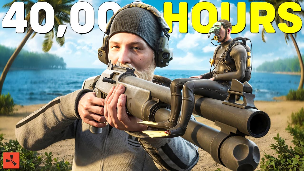 Rust - 40000 HOURS VS CURSED BLUEPRINT WIPE