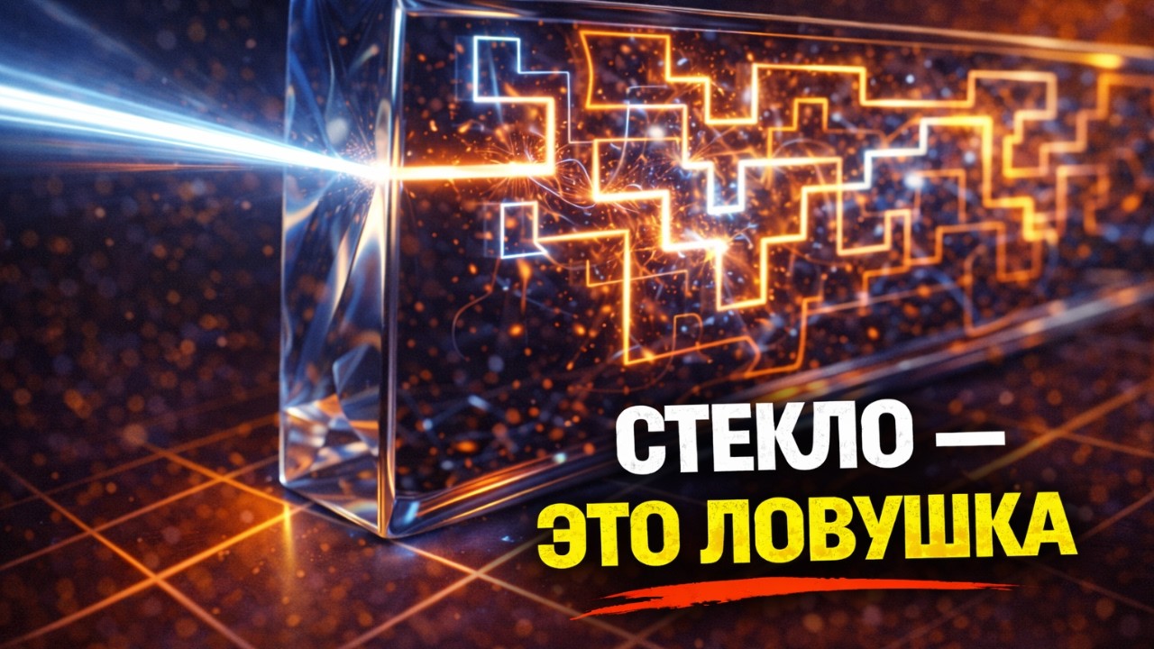 Невидимый лабиринт внутри окна: Почему свет на самом деле не идет по прямой?