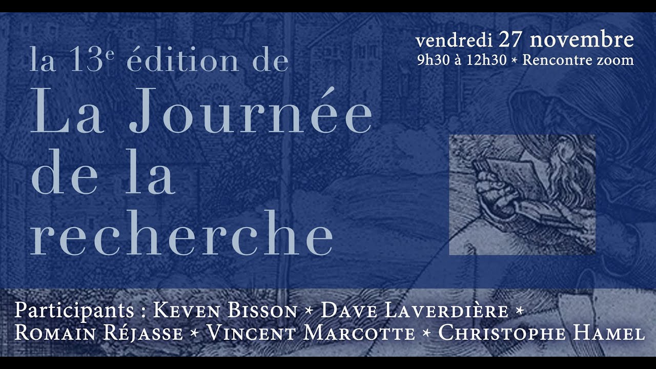 Dave Laverdiere, L'aliénation subjective dans le travail relationnel | 13e Journée de la recherche