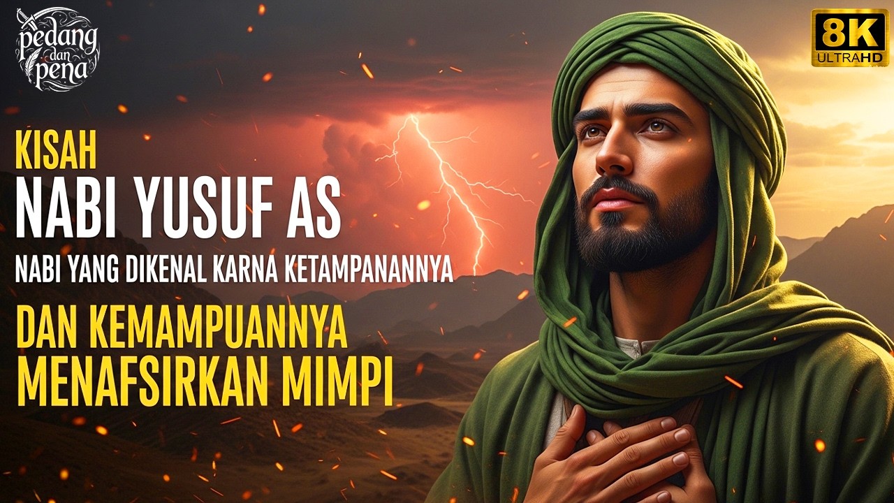 KISAH NABI YUSUF AS !! NABI YANG MEMPUNYAI WAJAH TERTAMPAN DI ANTARA NABI LAINNYA