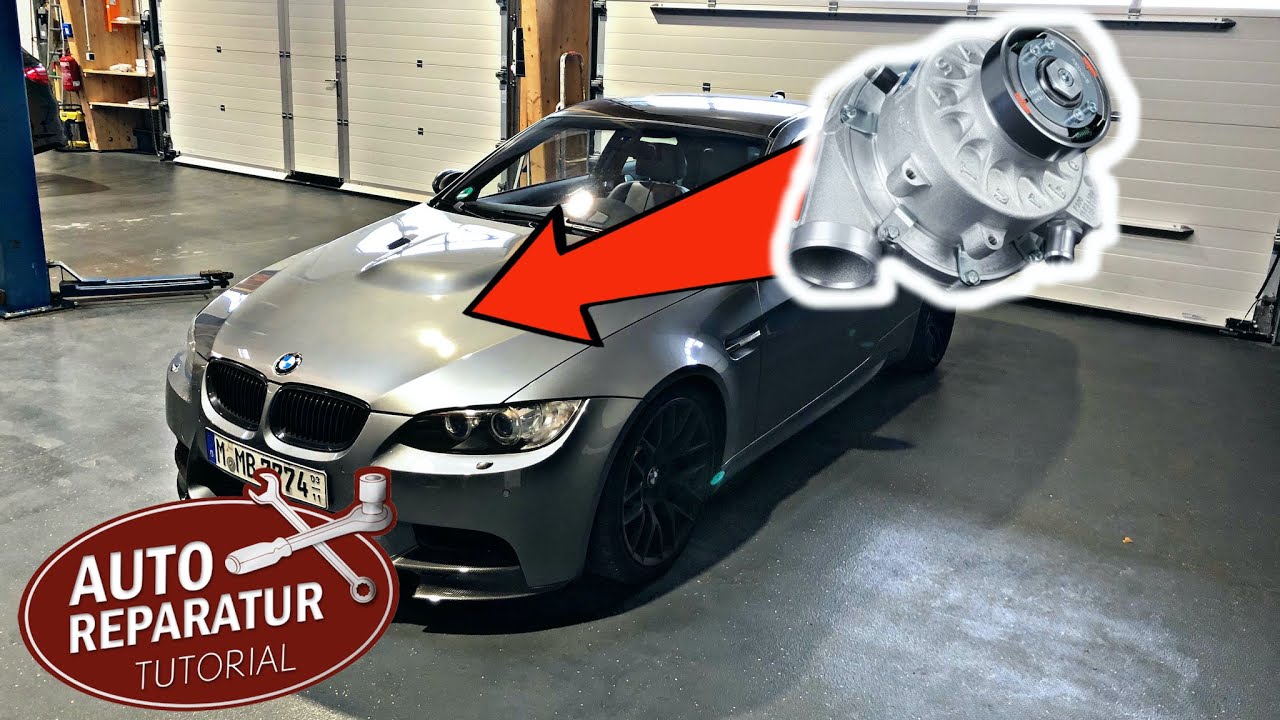 Installing a Supercharger on a BMW M3 in 9 minutes! (Time Laps)
