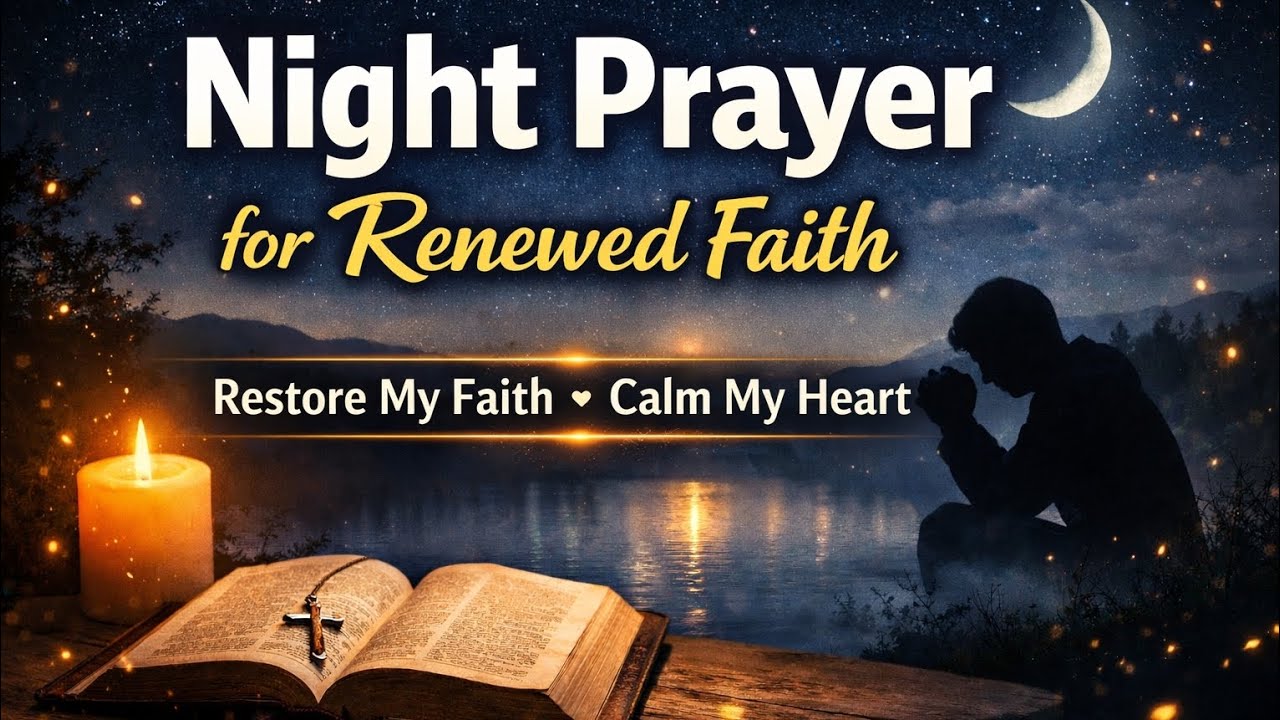 Feeling Spiritually Tired? This Night Prayer Will Renew Your Faith