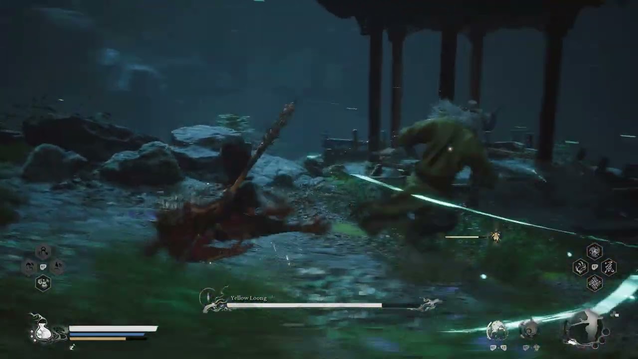 Black Myth Wukong - Yellow Loong secret boss fight