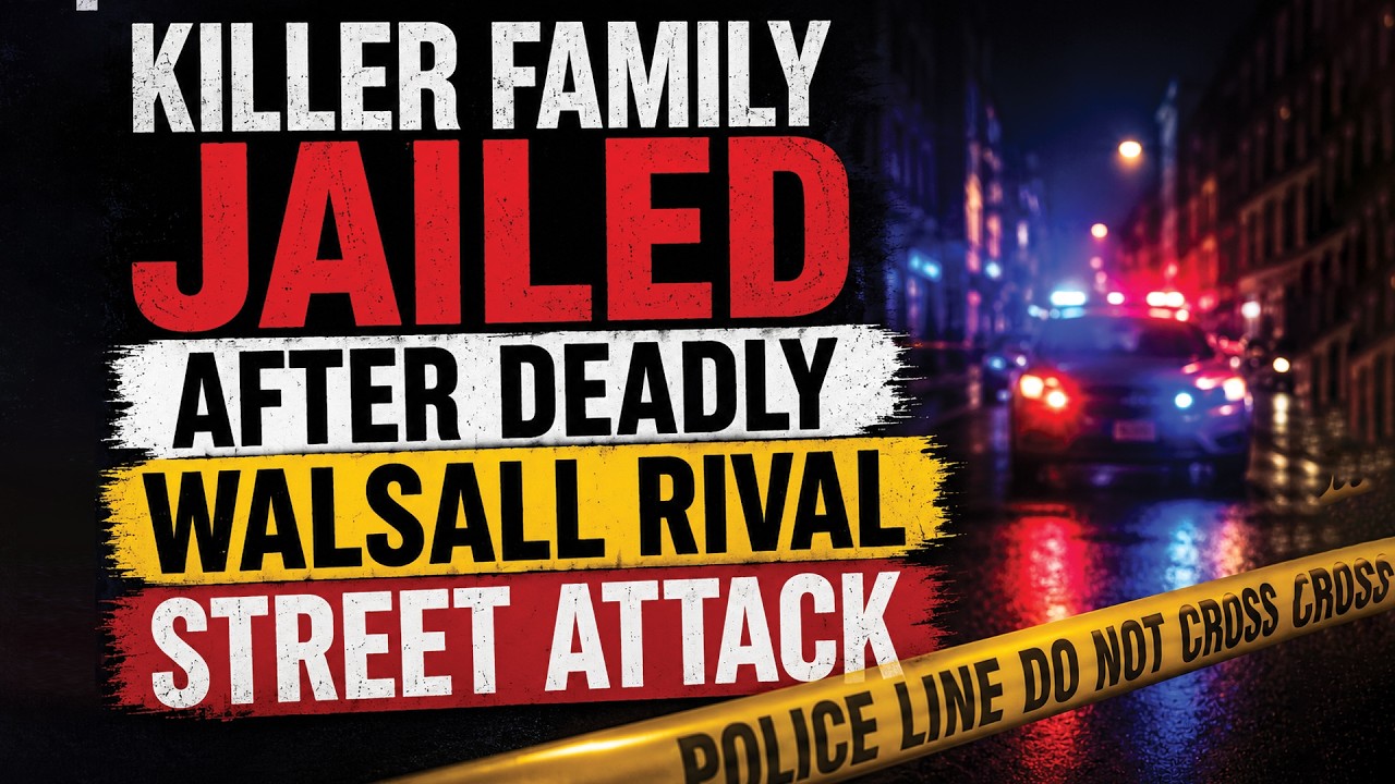 K!ller family jailed after de@dly Walsall rival street @ttack