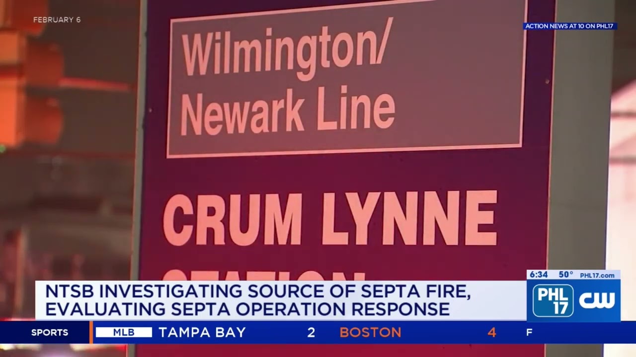 NTSB investigates February SEPTA train fire | PHL17 Morning News