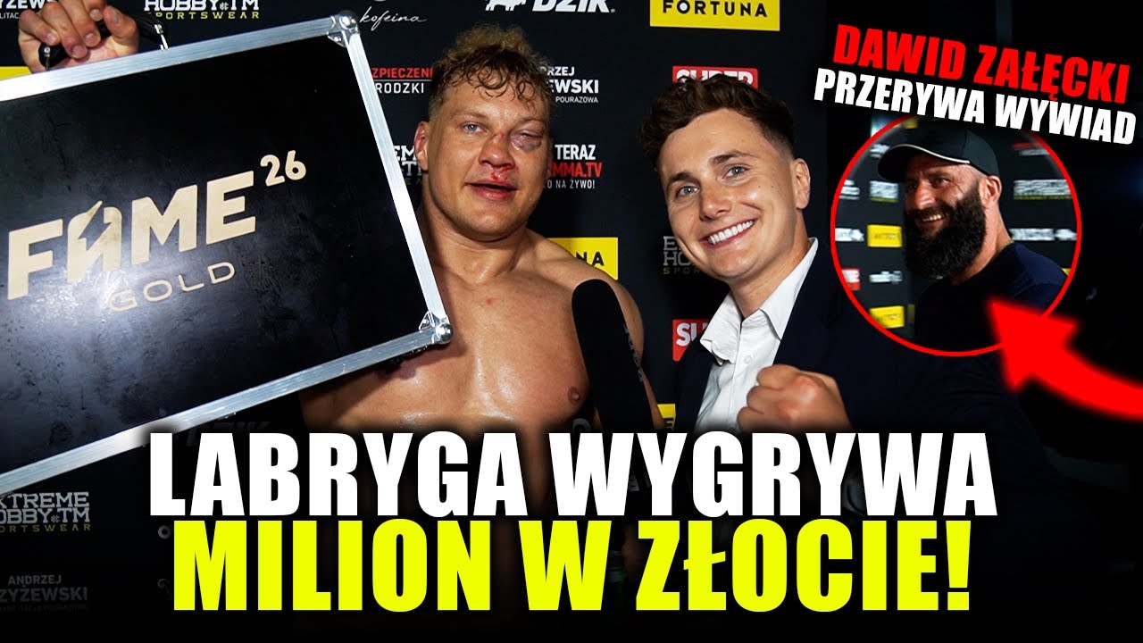 DENIS LABRYGA WYGRYWA WIELKI TURNIEJ FAME! MOCNO ODPOWIADA: ZAŁĘCKI, ALBERTO, SARARA