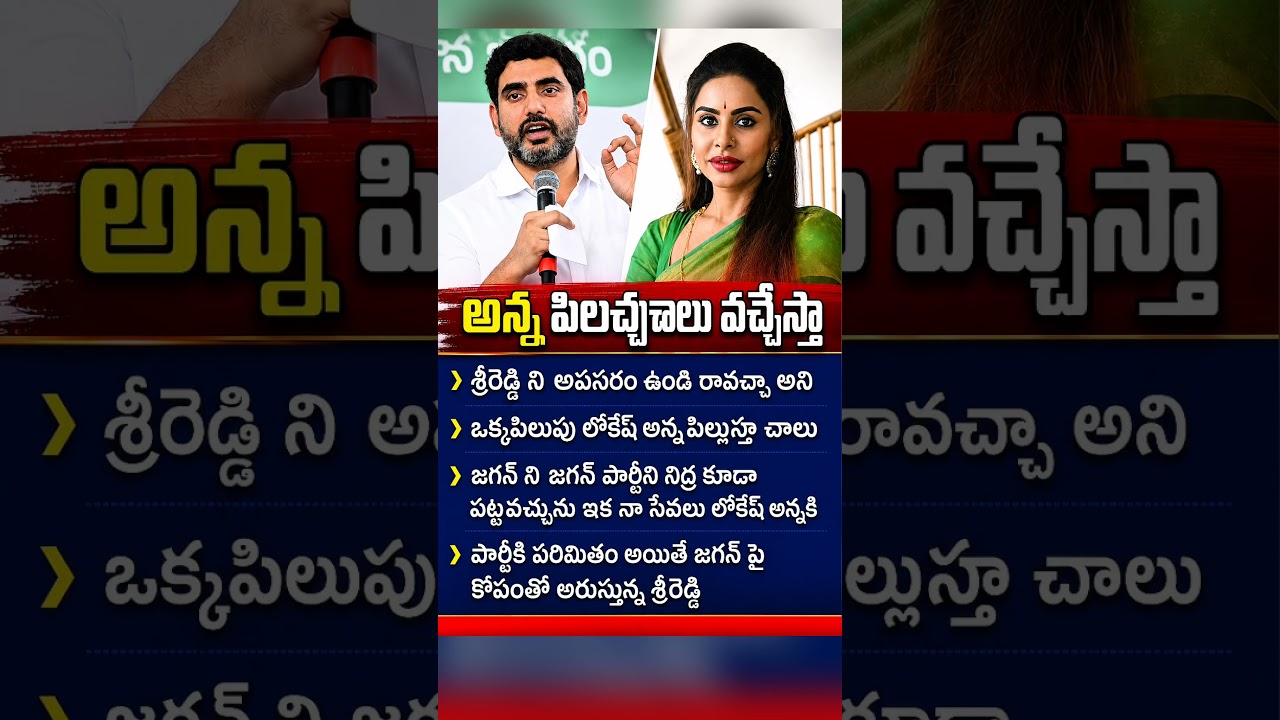 Shireddy Shocking Comments on Jagan Mohan Reddy | Latest AP Political News | Telugu News Today