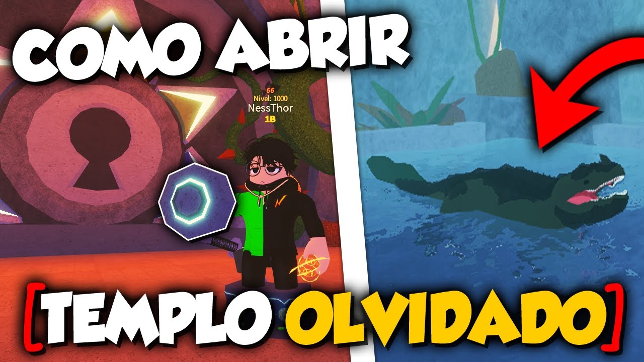 COMO ABRIR LA PUERTA del TEMPLO OLVIDADO en FISCH ROBLOX