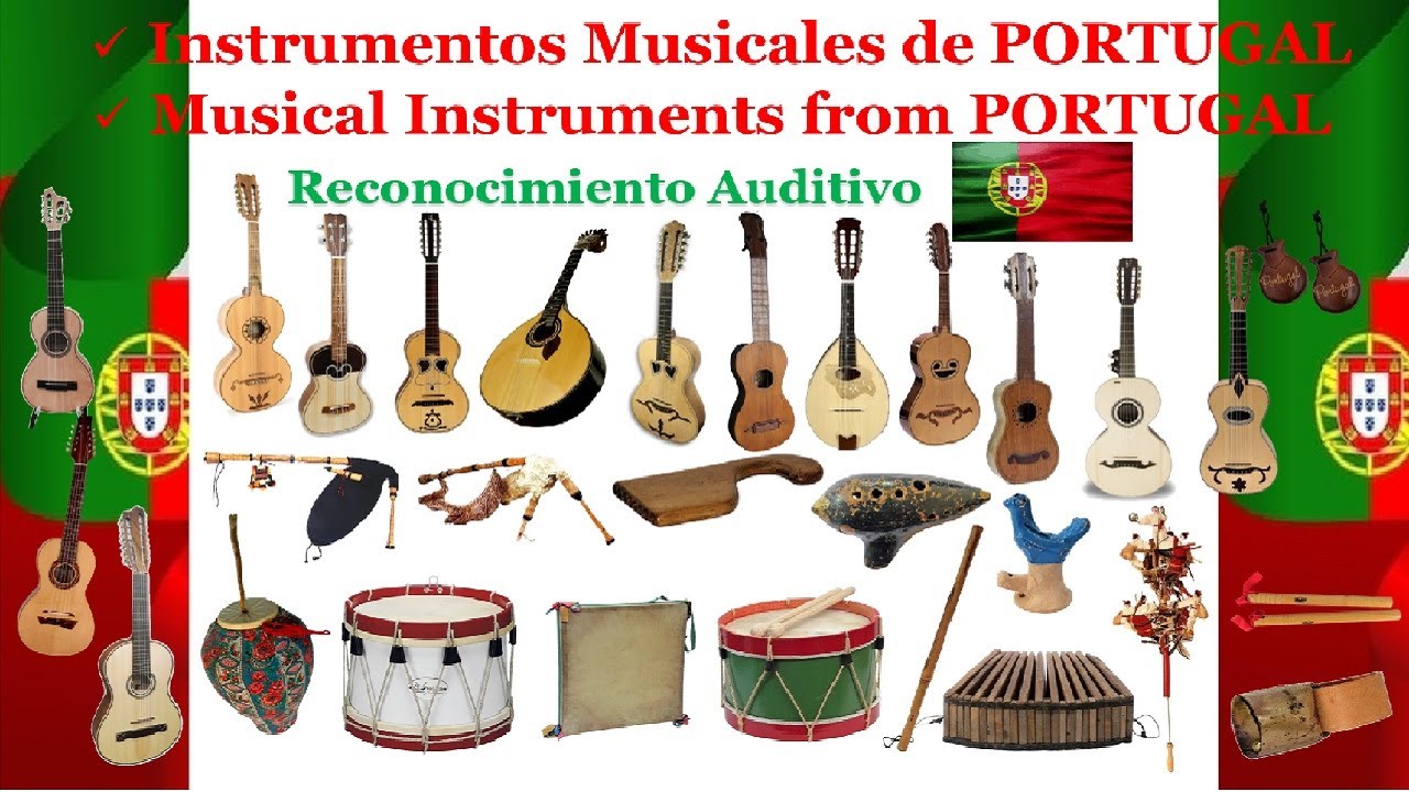 🇵🇹 Instrumentos Musicales de PORTUGAL | Musical Instruments from PORTUGAL.