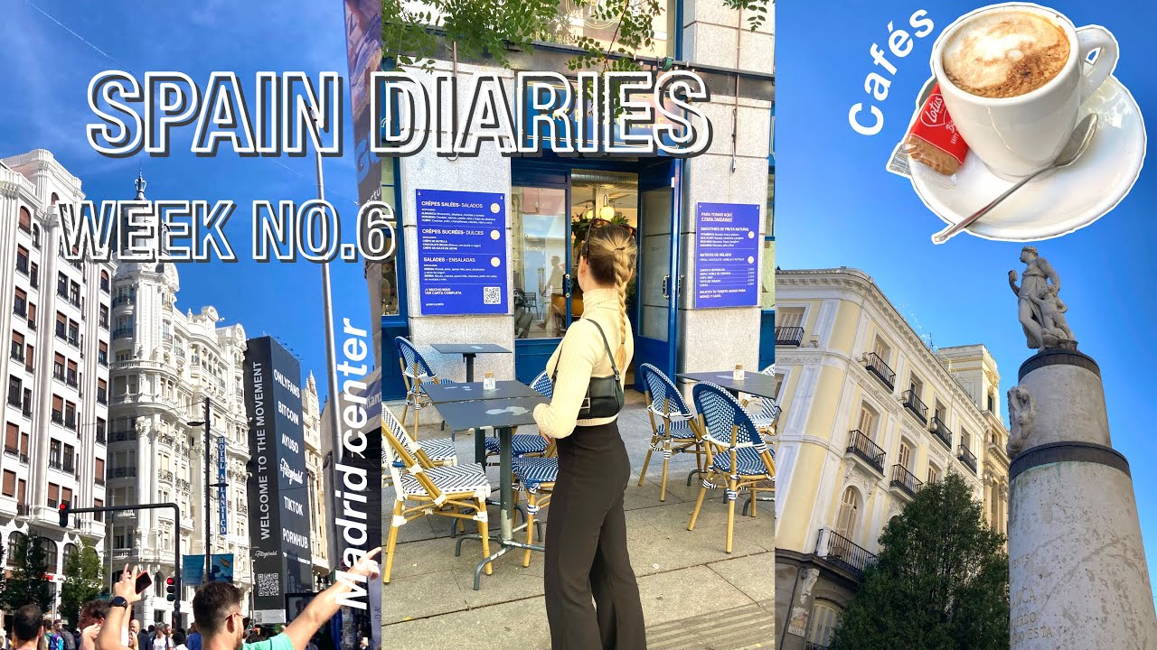 Spain Diaries 06 | explore Madrid centre with me!
