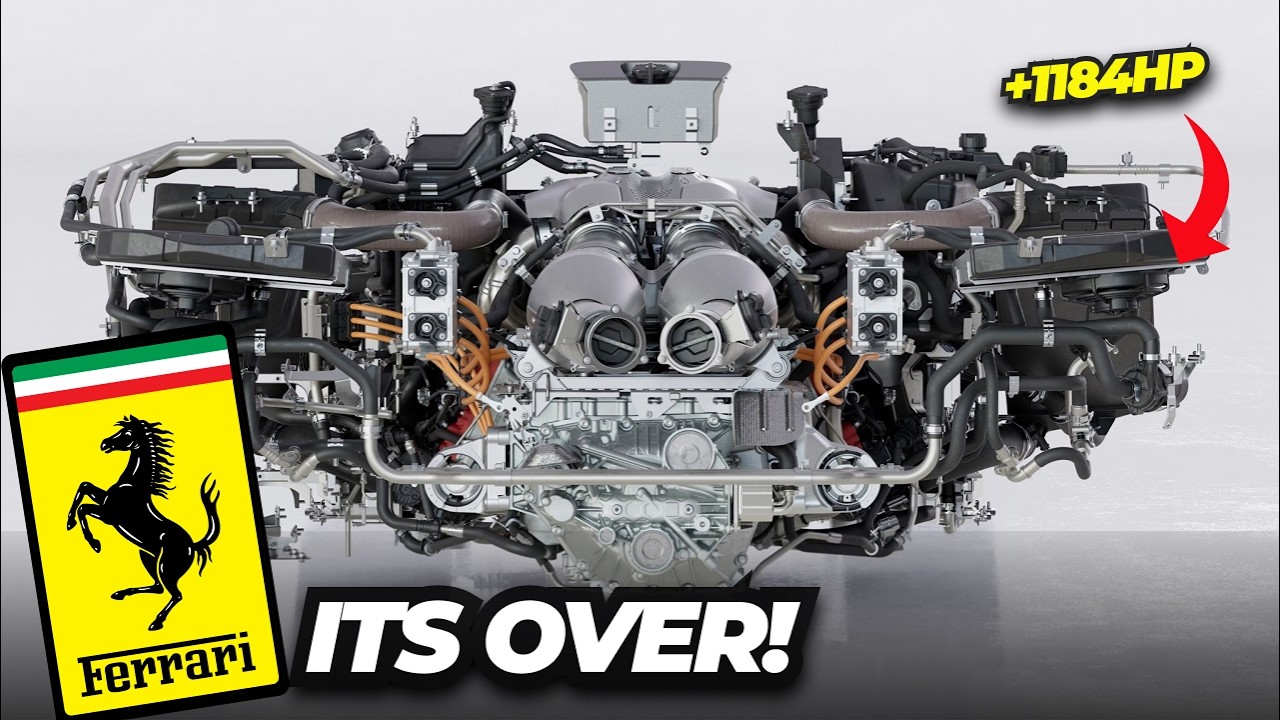 The Ferrari F80 Engine Explained: Why This V6 Outperforms Every V8 and V12