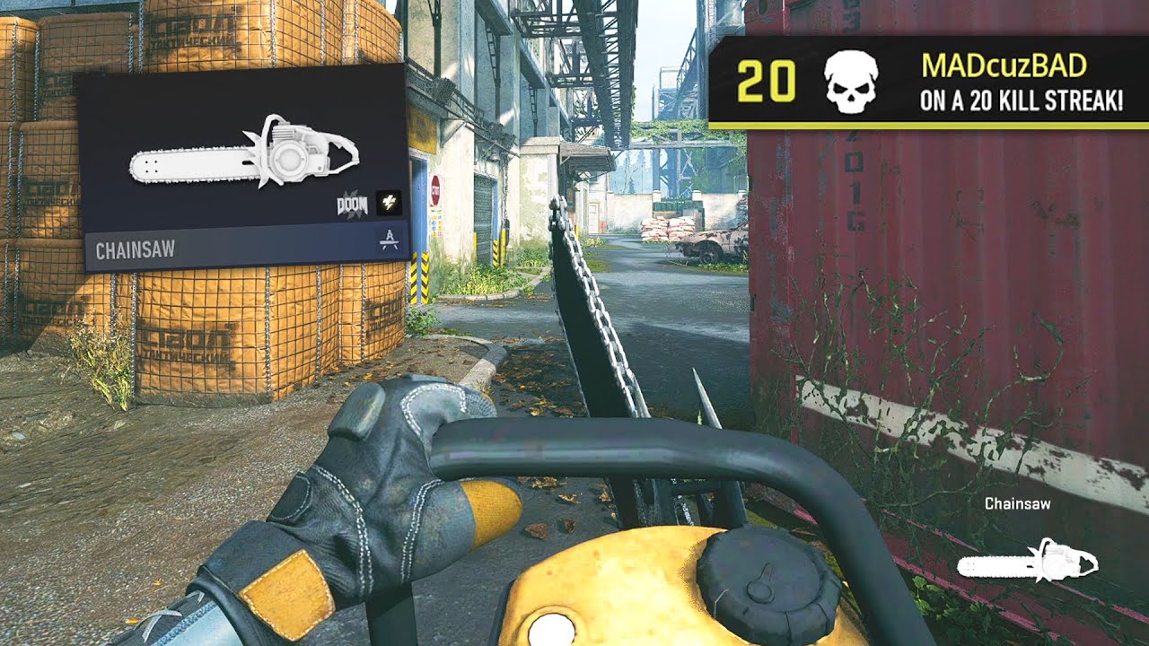 The DOOM CHAINSAW is everything I ever wanted