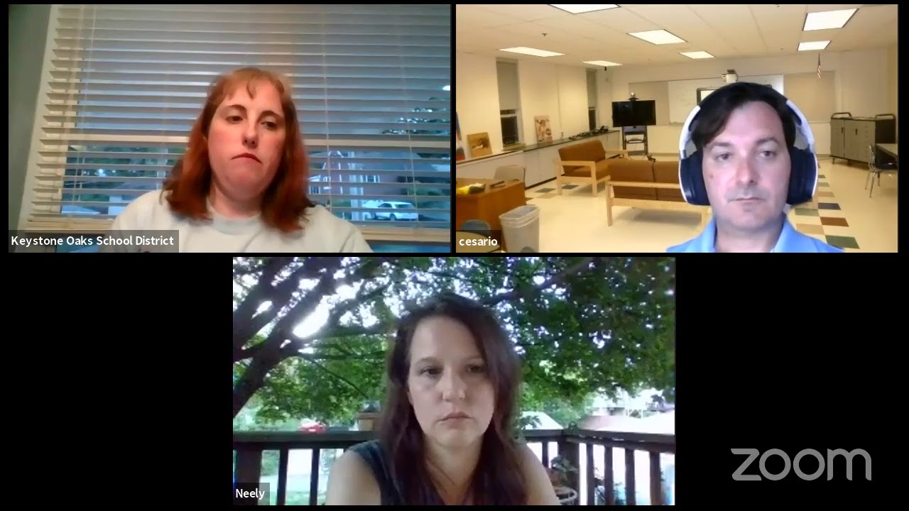 Keystone Oaks Board of School Directors August 11 Special Voting & Work Session Meetings