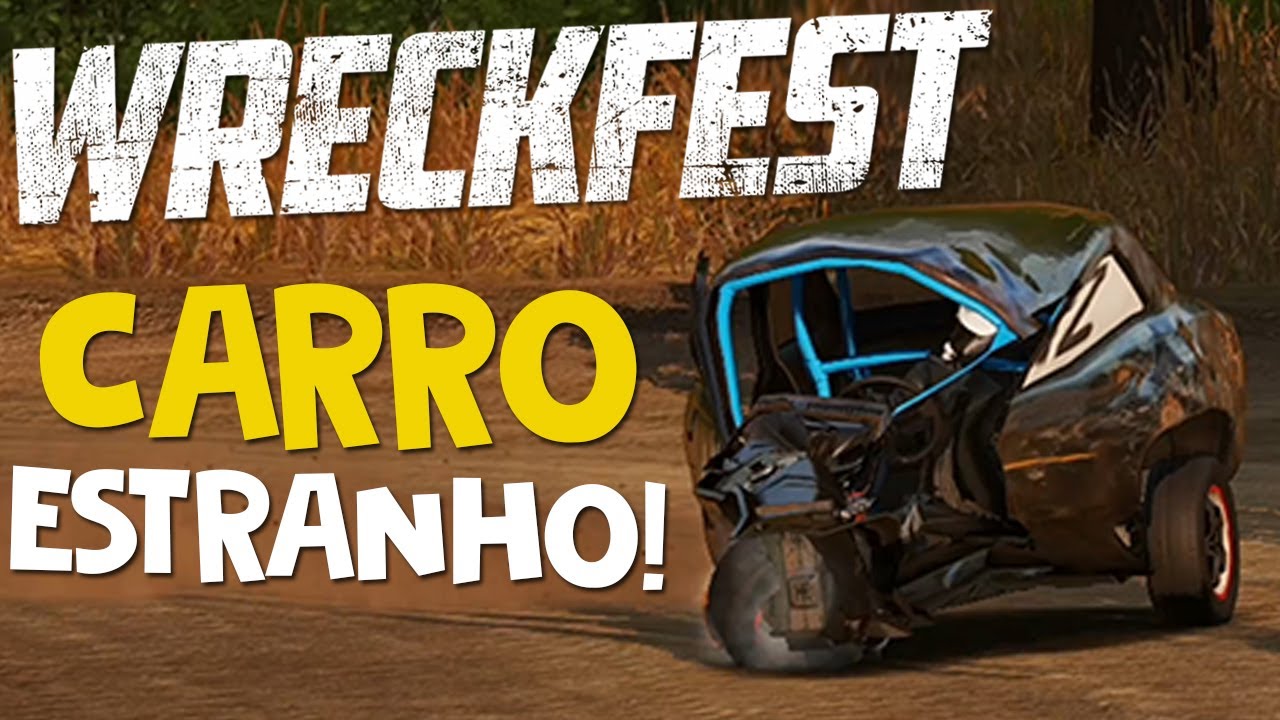 Meu amigo transformou um CARRO numa MOTO no Wreckfest!