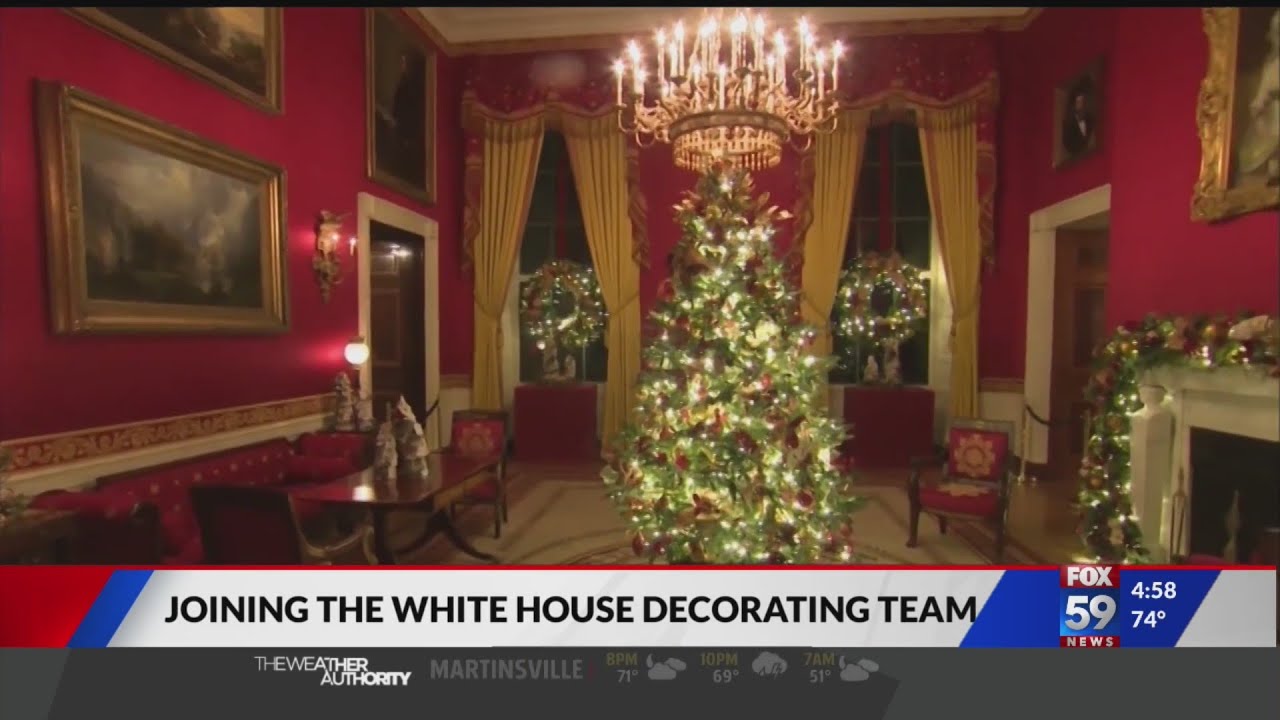 Decorating the White House for Christmas