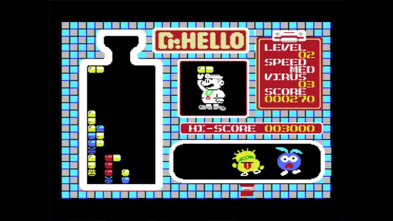 Dr. Hello [1991, MSX] Gameplay