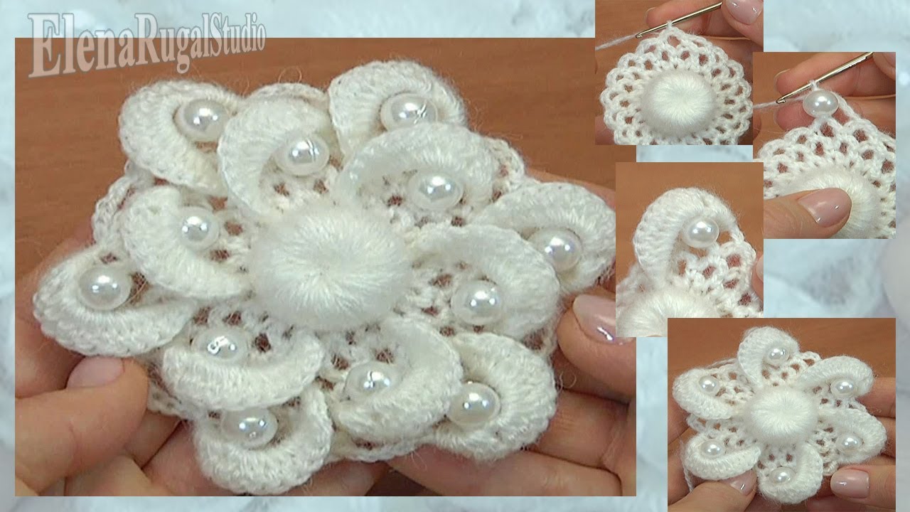 Crochet Double Layered Flower