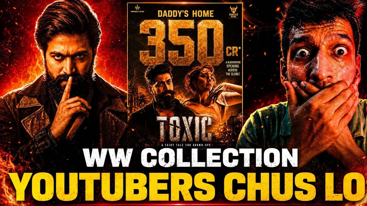 Toxic Day 9 Collection Sacnilk🔥 Toxic Day 8 BoxOfficeCollection #Toxic Worldwide Collection Sacnilk