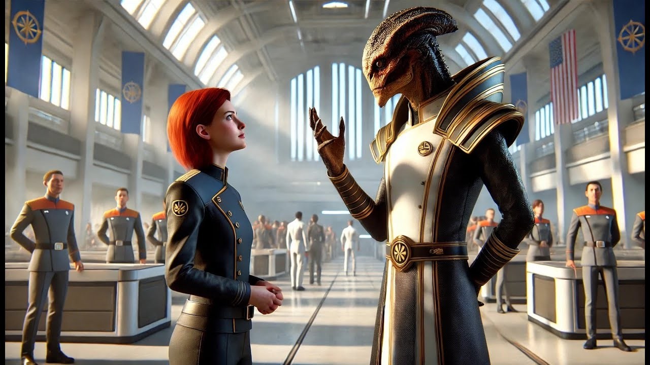 Válečný velitel mimozemšťanů vyzval třídu na souboj—lidskádívkasi vyžádala jeho nejlepšího bojovníka