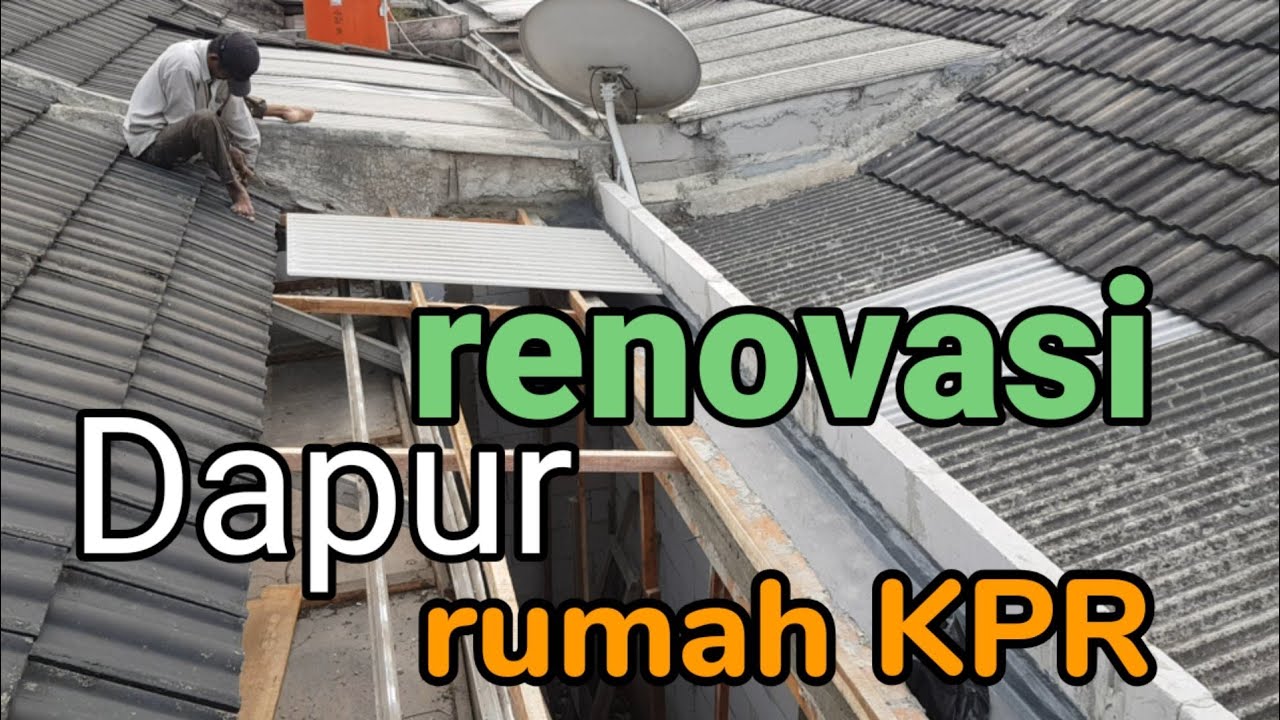 renovasi dapur rumah subsidi KPR 30/60
