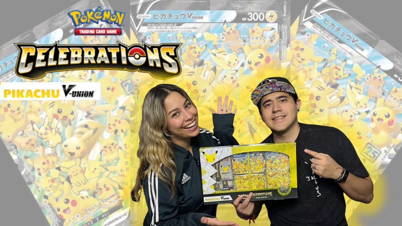 💰 ¿ERROR abrir esta Caja Celebrations Pikachu V-Union? 😬