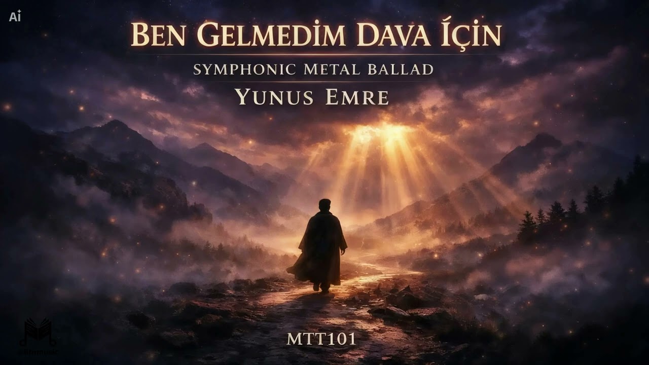 BEN GELMEDİM DAVA İÇİN – YUNUS EMRE | Epic Symphonic Metal Ballad | MTT101