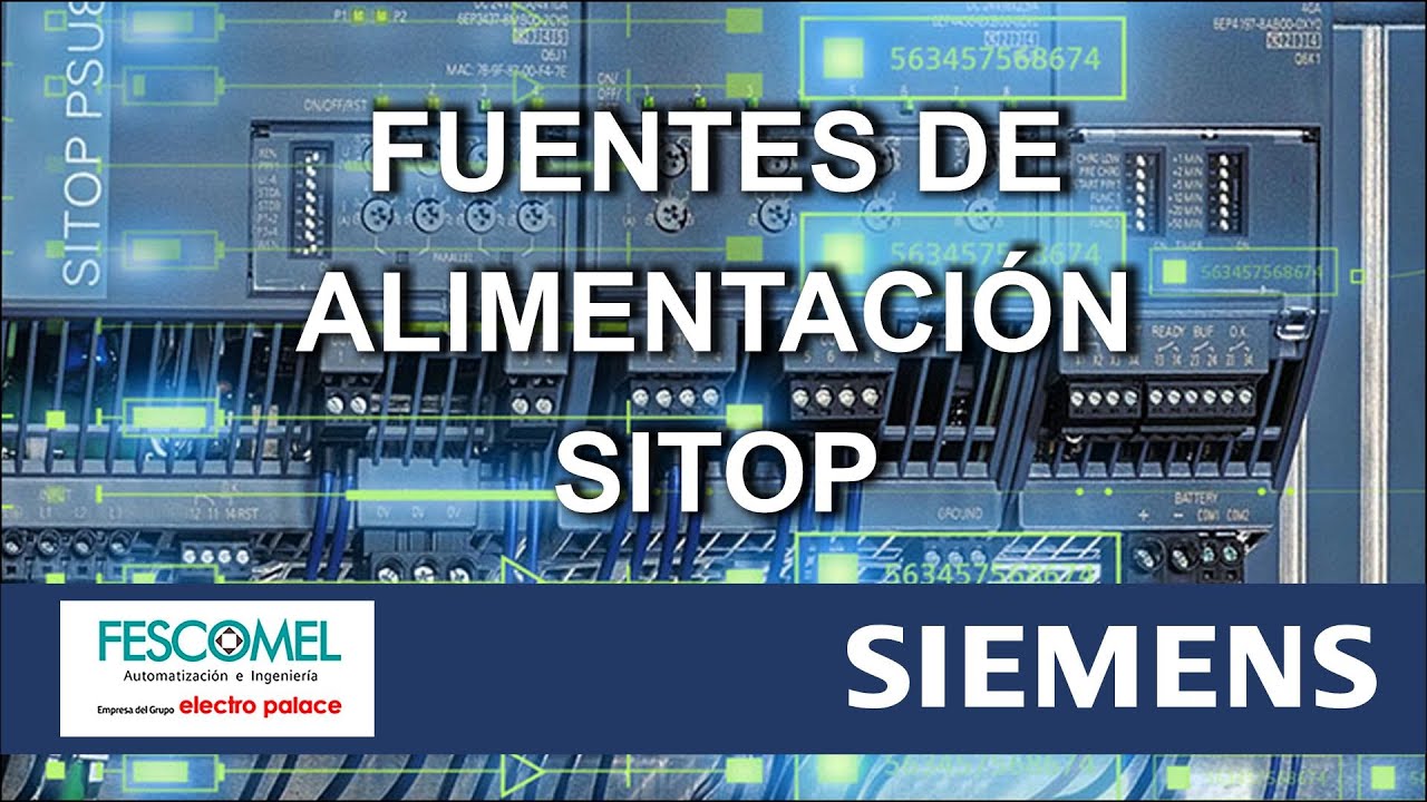 Fuentes de alimentación SITOP de Siemens