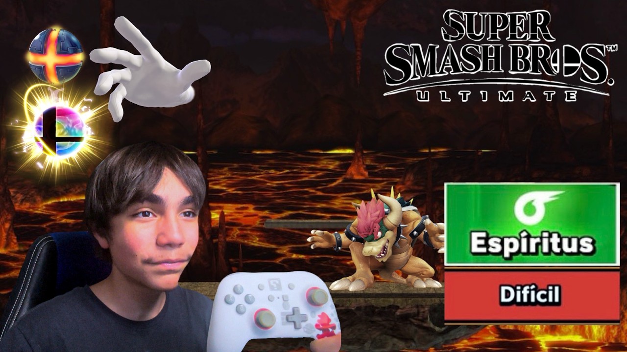 Gran Mundo De Lava🔥 En Super Smash Bros Ultimate! #3 (Modo Dificil) - SamuelR11