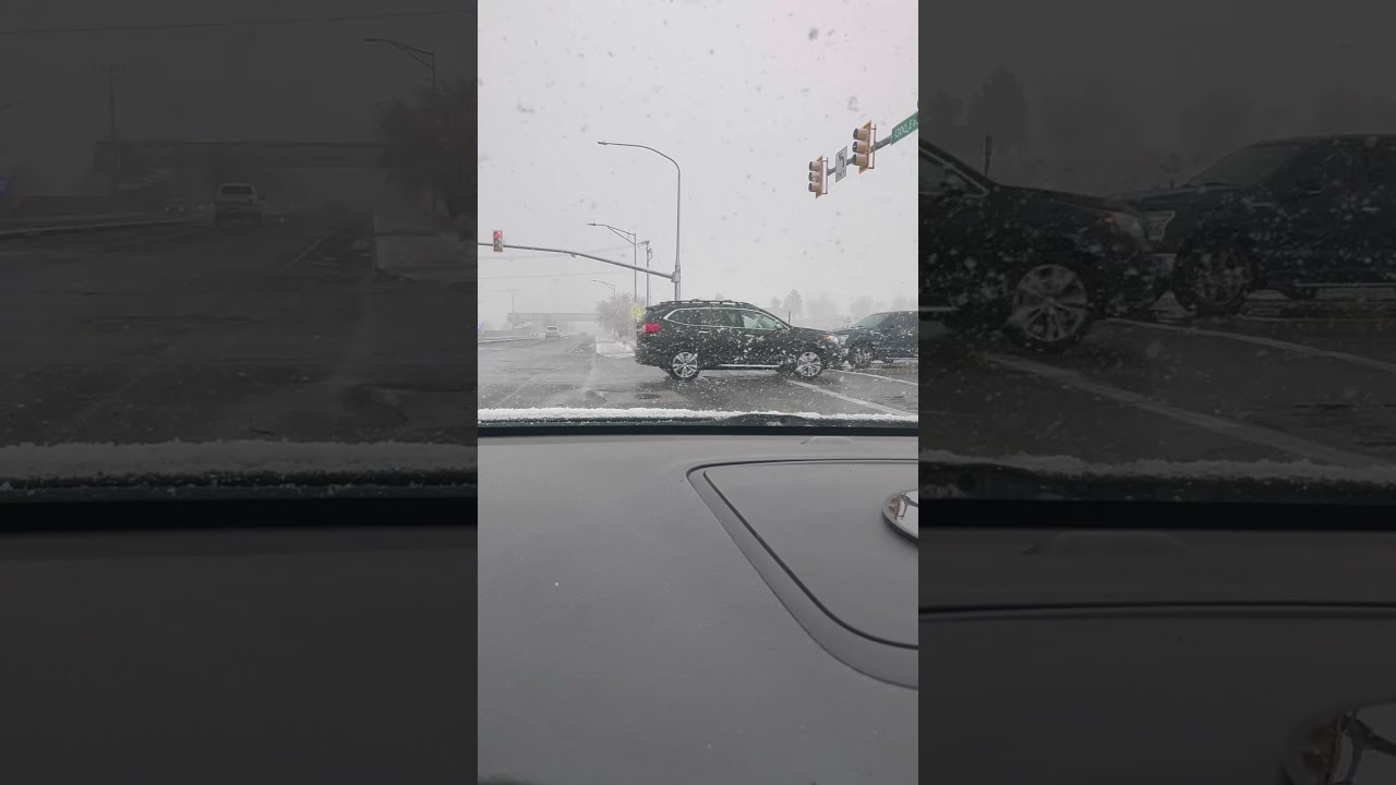 Driving in the snow
