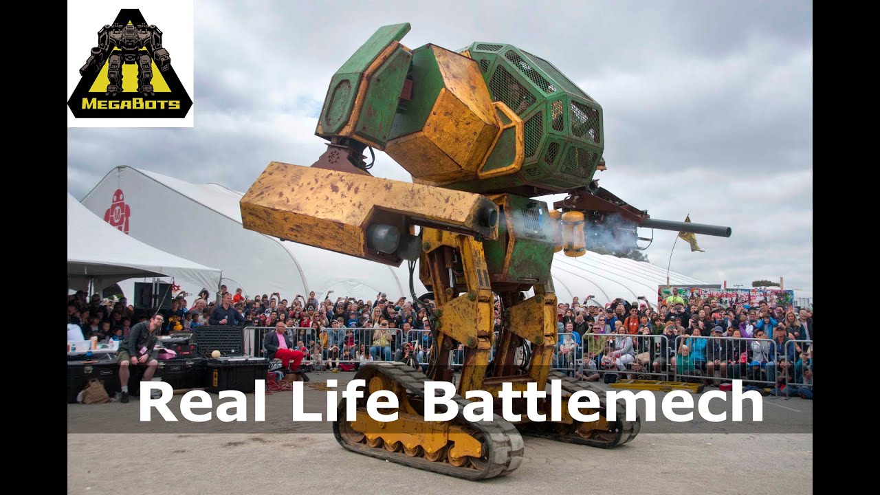 Megabots - Real Life, Full Scale Fighting Mechs