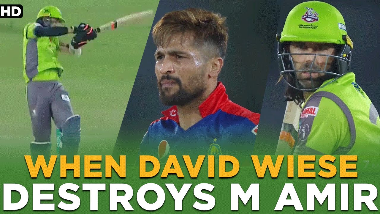 When David Wiese Destroys Mohammad Amir | HBL PSL | ML2L