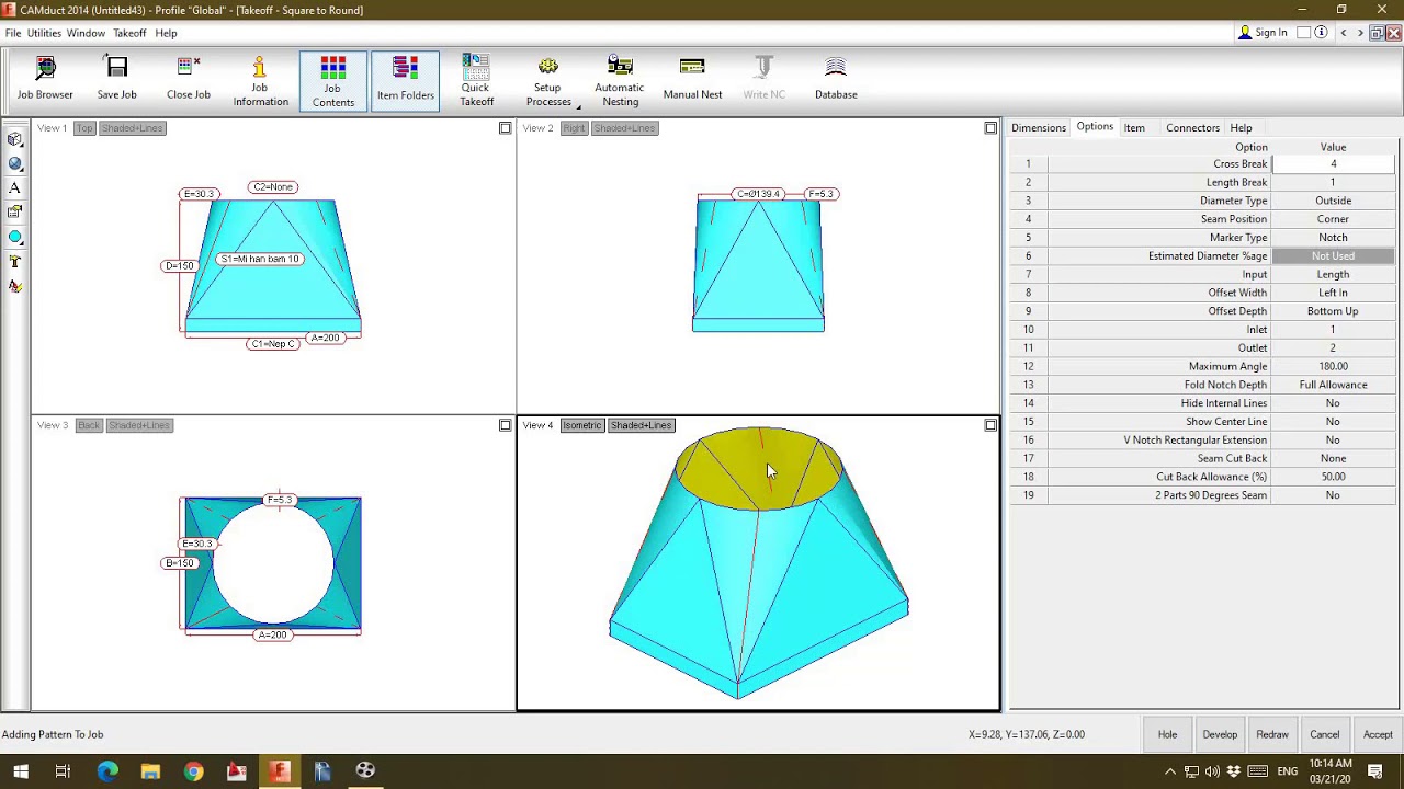 Ra Phôi CNC trên phần mềm Camduct 2014