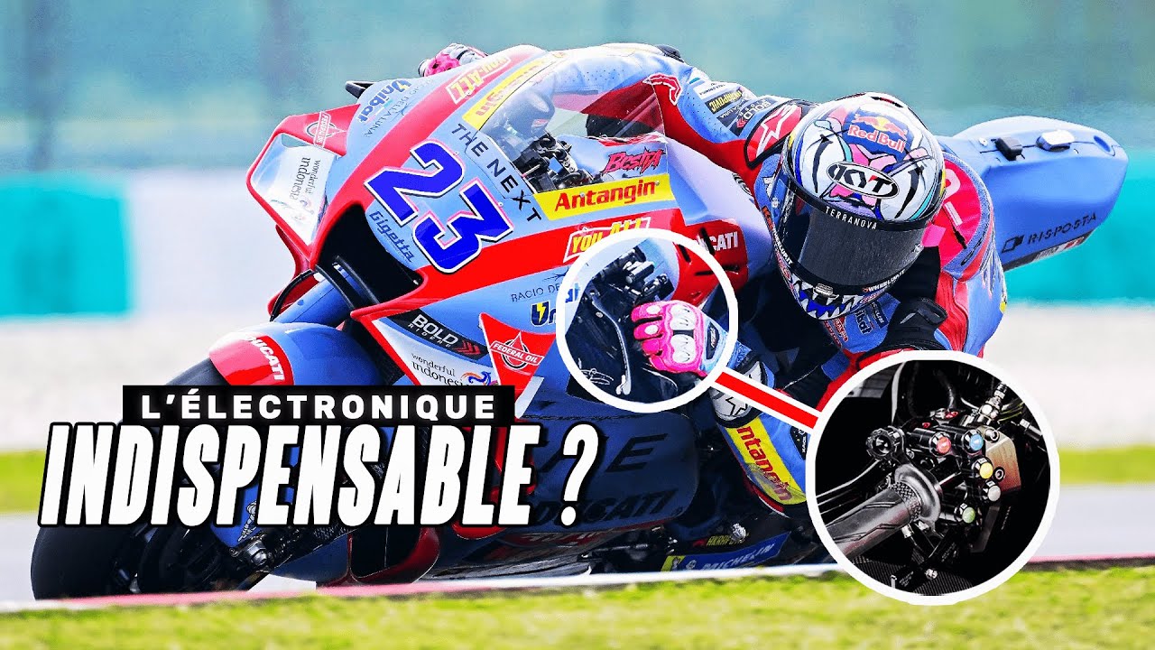 L' ÉLECTRONIQUE EN MOTOGP