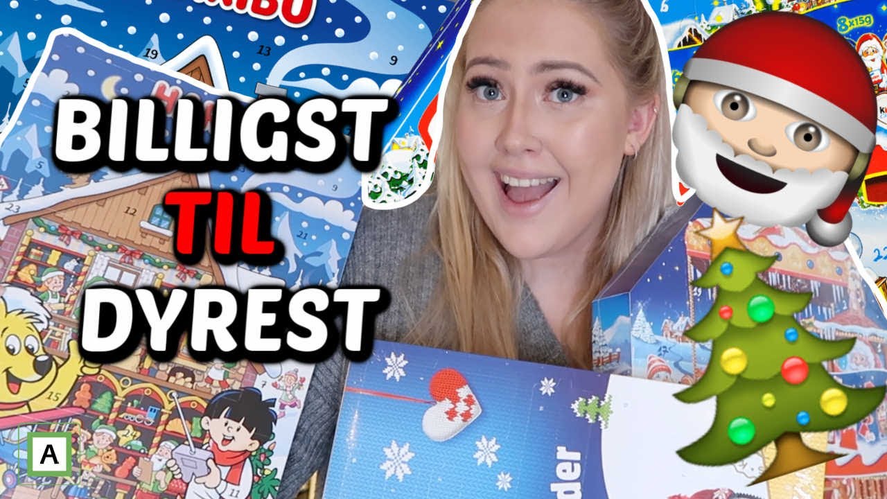 TESTER ALLE ÅRETS JULEKALENDERE