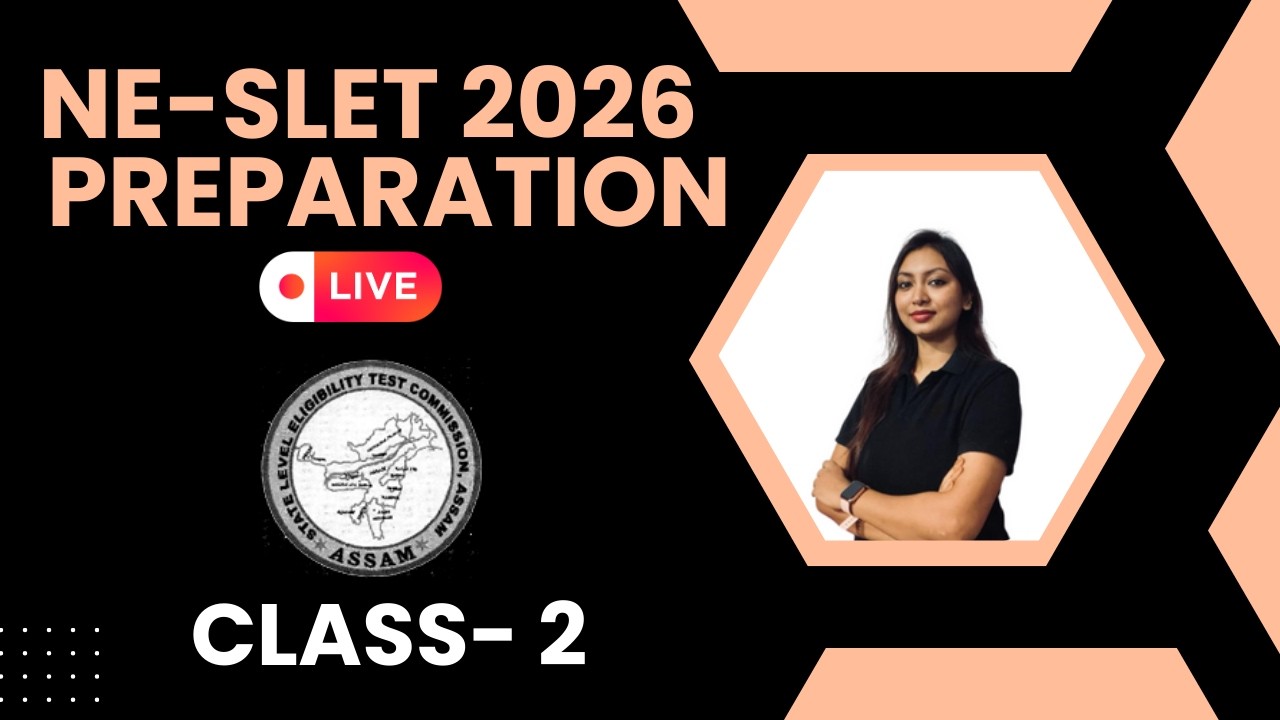NE-SLET 2026 Live Class for Practice | SET 2025 Paper Solution #neslet #set #assam