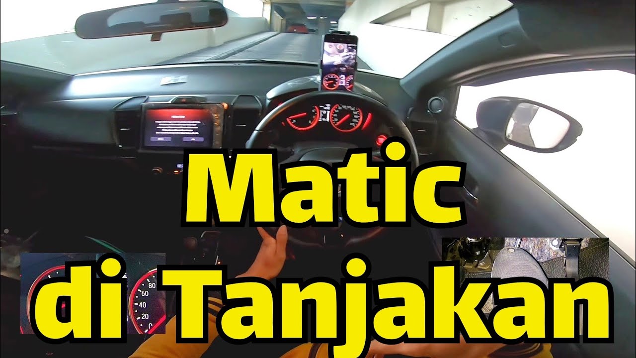 GAMPANG POL❗Mobil Matic di Tanjakan, Anti Melorot - Cara Parkir Seri - Cara Turun Parkir Spiral Mall