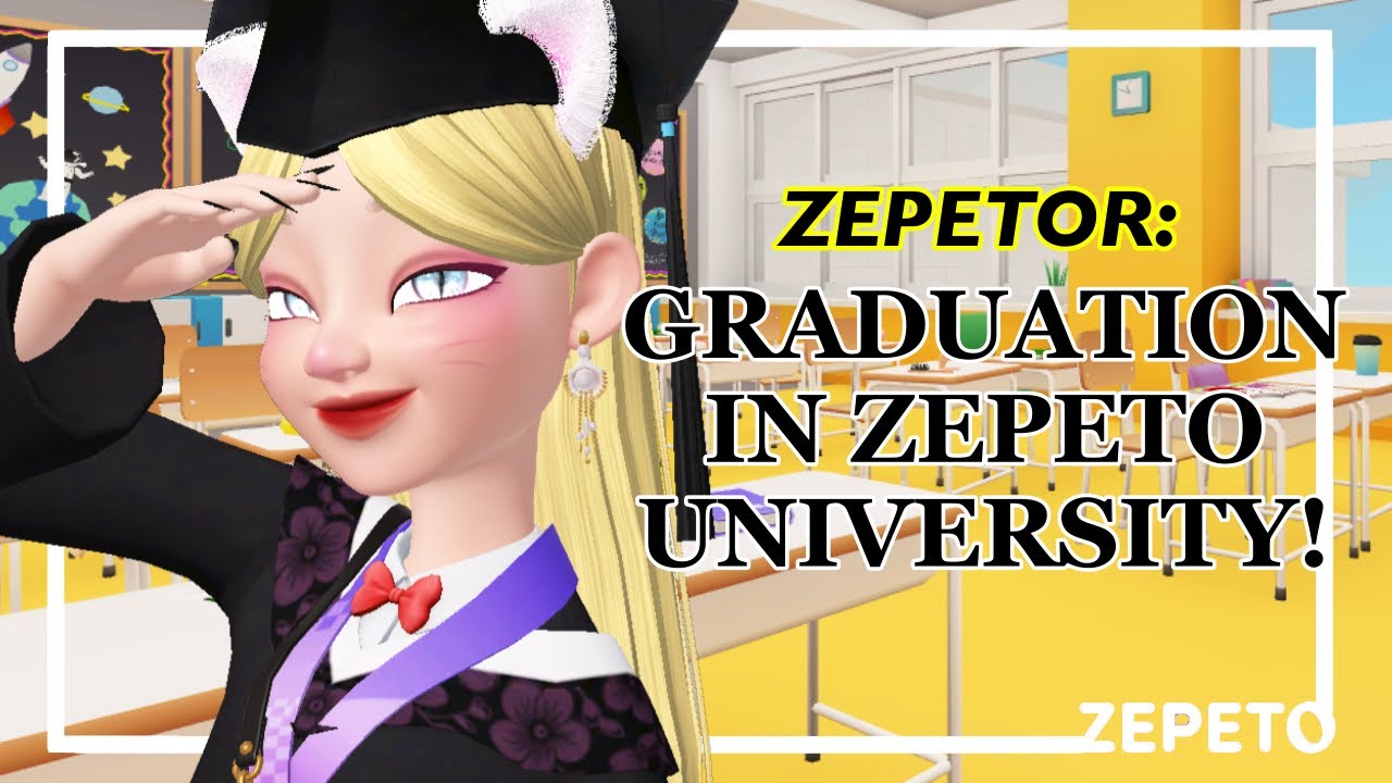 [ ZEPETOR ] I GRADUATED in ZEPETO UNIVERSITY! | Vlog #4