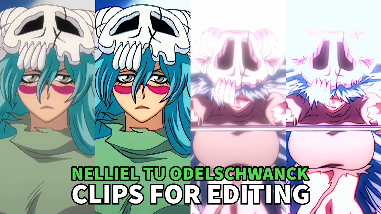Nelliel Tu Odelschwanck - BLEACH | Clips For Editing | HIGH QUALITY // CC