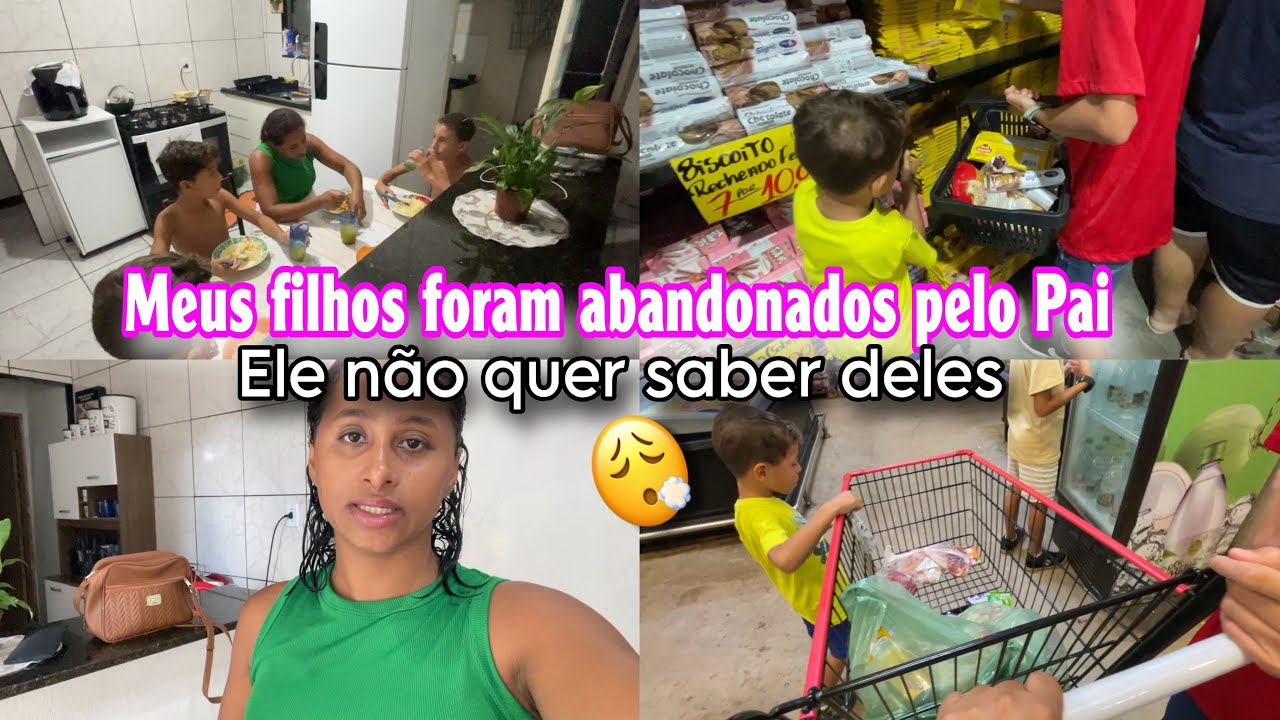 Ele Abandonou os Próprios Filhos… e Essa é a Nossa Realidade 💔Mãe Solo de Três 